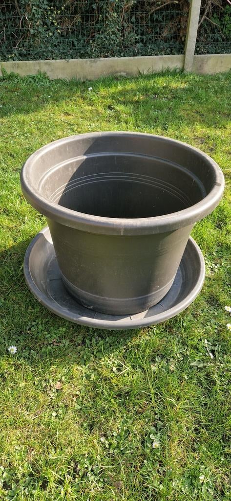 Grands pots de fleurs 60 cm, Jardin & Terrasse, Bacs à fleurs & Jardinières, Enlèvement