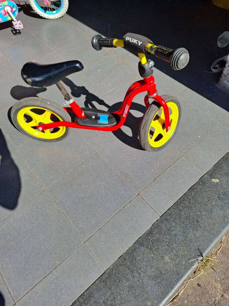 Loopfiets goede staat, Ophalen