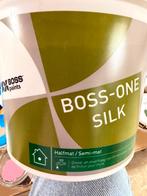 Boss paints muurverf mosterdkleur 2,5liter, Ophalen, Nieuw, Acrylverf
