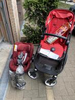 Cybex Balios M-kinderwagen en Cloud Q-autostoeltje, Gebruikt, Verstelbare duwstang, Ophalen, Kinderwagen