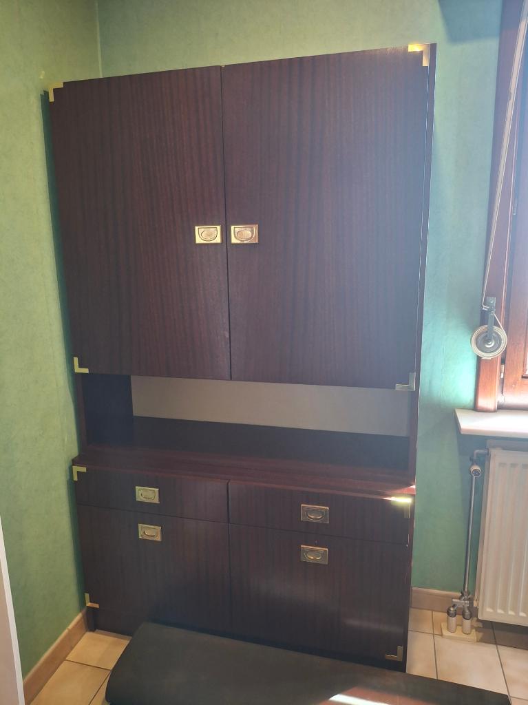 kast, Ophalen, Teakhout, Zo goed als nieuw, 150 tot 200 cm