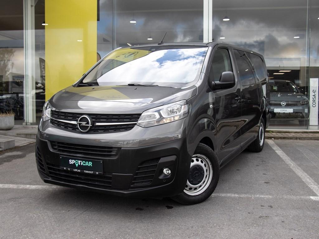 Opel Vivaro DUBBELE CABINE L3 2.0D |CAMERA|TREKHAAK|HUD, 4 deurs, Vivaro, Blauw, https://public.car-pass.be/vhr/9c5dff14-4f87-4a46-a8ec-165ae2161596
