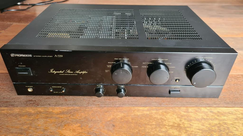 Pioneer A-339 amplificateur stéréo intégré, vintage, Moins de 60 watts, Enlèvement ou Envoi, Stéréo, Pioneer