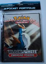 dossier  rangement Pokémon rare Black White Emerging Powers, Enlèvement ou Envoi, Neuf, Pochettes ou Étuis à cartes