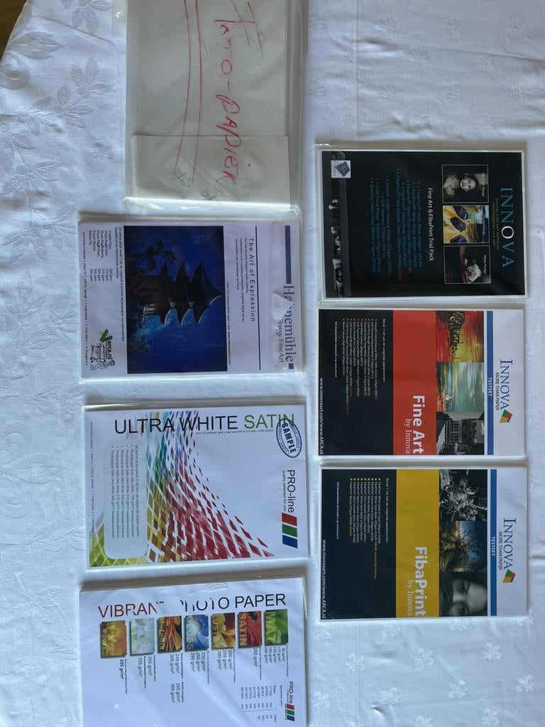 Inkjet Photo print paper A4, Ophalen, A4, Epson