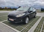 Ford Fiesta 1.0 Titanium benzine 2017 58000km, Auto's, Voorwielaandrijving, Stof, Zwart, Zwart