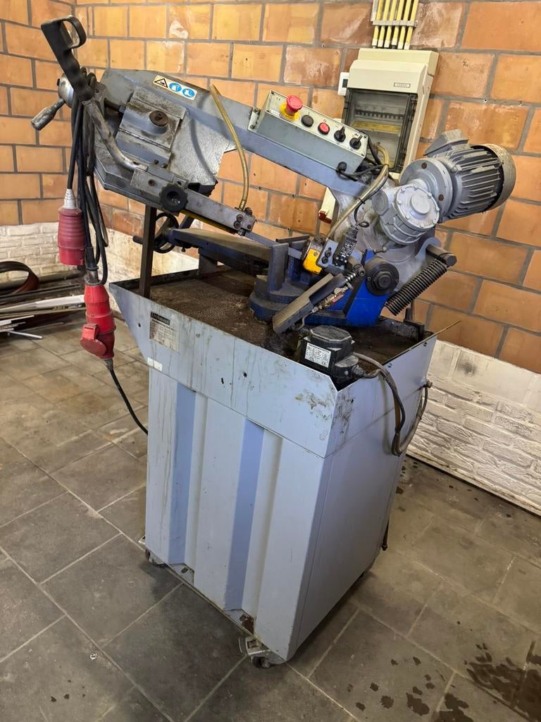 Metaalbandzaag Drehmann, Ophalen, Gebruikt