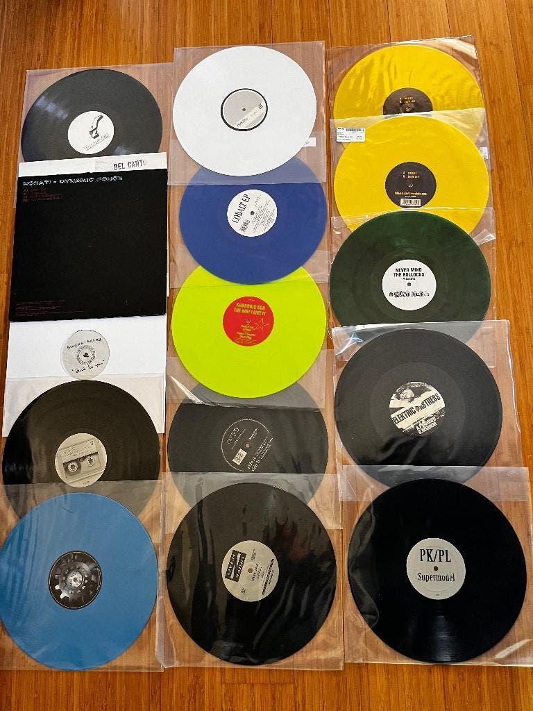 Lot vinyl, Enlèvement ou Envoi, Utilisé, Techno ou Trance