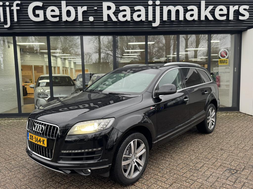 Audi Q7 3.0 TFSI S-Line Quattro 5+2*Panoramadak*LED*, Auto's, Audi, Gebruikt, 2995 cc, Leder, Bedrijf