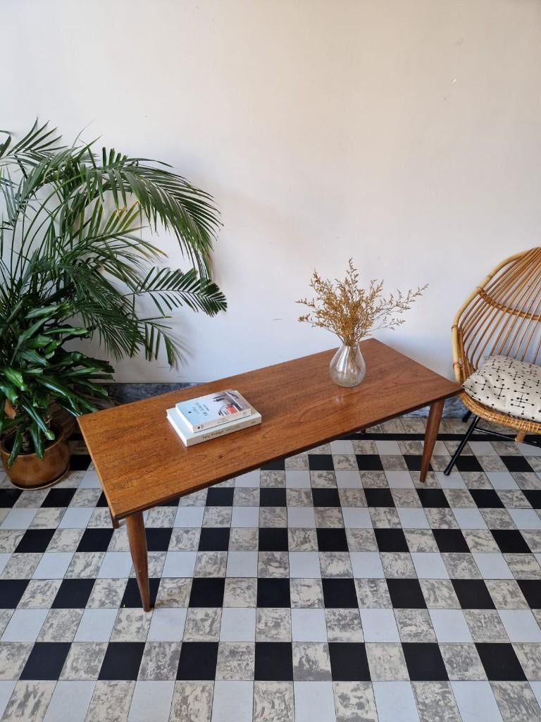 Vintage midcentury salontafel | coffeetable | tafel, Maison & Meubles, Tables | Tables de salon, Utilisé, Moins de 50 cm, Moins de 50 cm