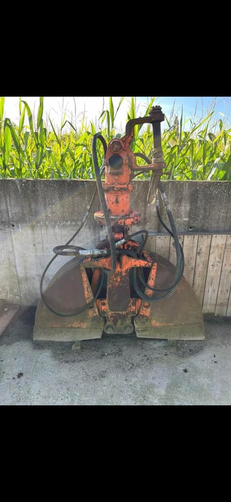 Funderingsgrijper schaalbreedte 30cm, Ophalen