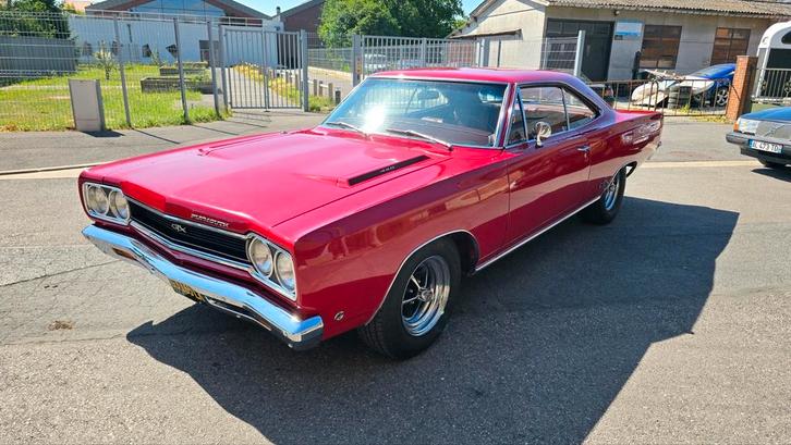 Plymouth GTX 1968 trainingspakket, Auto's, Oldtimers, Particulier, Plymouth, Benzine, Coupé, 2 deurs, Handgeschakeld, Rood, Overige kleuren