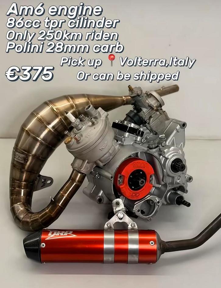 86 tpr am6 blok, Fietsen en Brommers, Brommeronderdelen | Algemeen, Nieuw, Blok, Ophalen of Verzenden