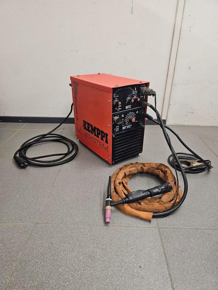 Kemppi MP1500 TIG lasapparaat – compleet getest – las klaar, Bricolage & Construction, Métaux, Utilisé, Autres métaux, Enlèvement