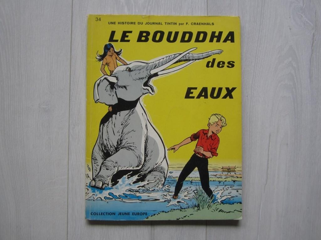 Pom et Teddy - Le bouddha des eaux - E.O., Livres, Enlèvement ou Envoi, Une BD, Utilisé, F. Craenhals