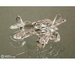 Avion en cristal Swarovski 3 pouces 8 cm en cristal 152111, Collections, Swarovski, Enlèvement ou Envoi, Comme neuf, Figurine