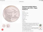 Zilveren penning heiligenjaar 1975 paus paulus vI, Postzegels en Munten, Ophalen of Verzenden, Zilver