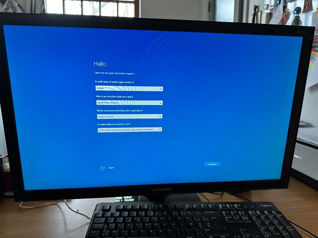 Samsung 27 inch scherm, Computers en Software, Monitoren, Ophalen, Zo goed als nieuw, HD, HDMI