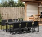 Tuintafel voor 8 personen + 8 stoelen, Tuin en Terras, Ophalen, Zo goed als nieuw