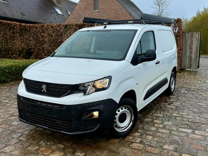 Peugeot Partner 1.5 D lichte vracht 3-plaatser / BTW-incl., Autos, Camionnettes & Utilitaires, Particulier, ABS, Phares directionnels