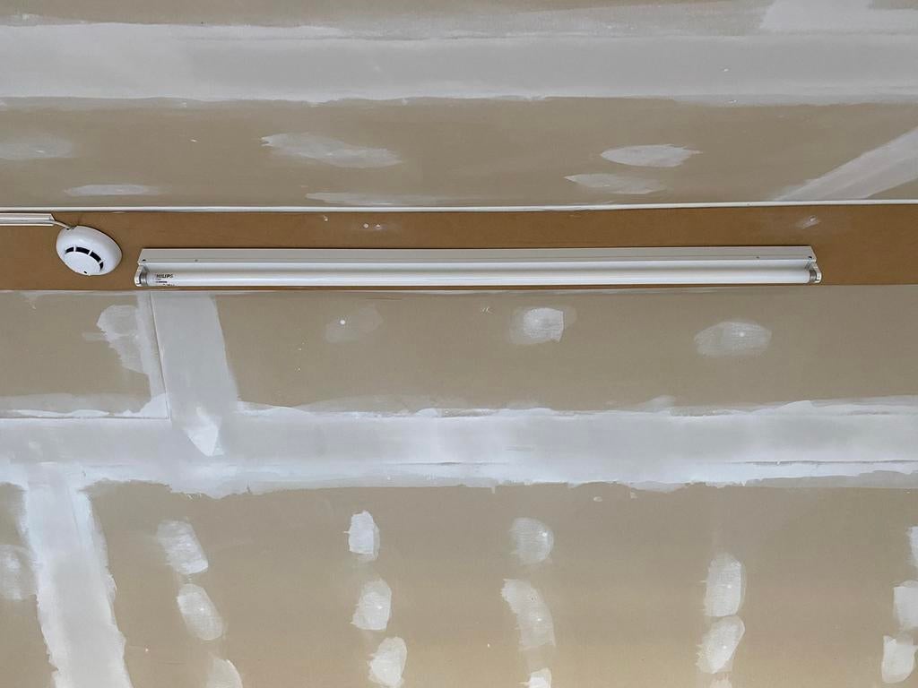 Armatuur en tl lamp, Ophalen, Zo goed als nieuw