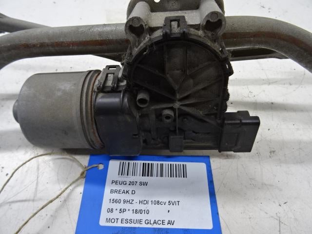 MOTEUR ESSUIE-GLACE AVANT 207 SW (WE / WU) (0390241540), Utilisé, Peugeot