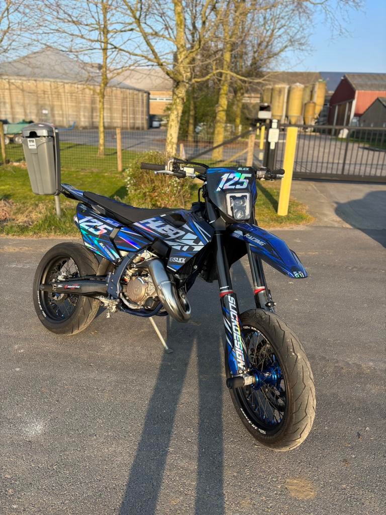 Husqvarna tc 125, Motoren, Motoren | Husqvarna, Particulier, SuperMoto, 11 kW of minder, 1 cilinder, Minimaal motorrijbewijs A1