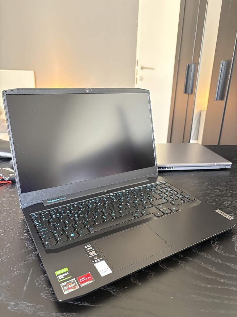 Lenovo IdeaPad Gaming 3, Computers en Software, Windows Laptops, Zo goed als nieuw, 15 inch, SSD, 3 tot 4 Ghz, 16 GB, Azerty, Met videokaart