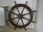 Antiek stuurwiel / scheepsrad - diagonaal 1m70, Ophalen, Gebruikt