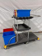 Poetskar, Ophalen, Dweilemmer, -bak, of -wagen