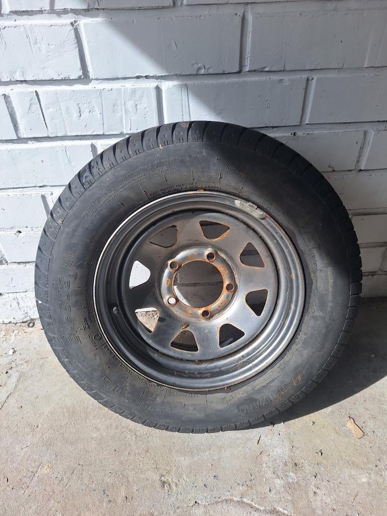 Jante dotz dakar 5x139.7, Autos : Pièces & Accessoires, Pneus & Jantes, 15 pouces, Pneus et Jantes, 4 Saisons, 205 mm