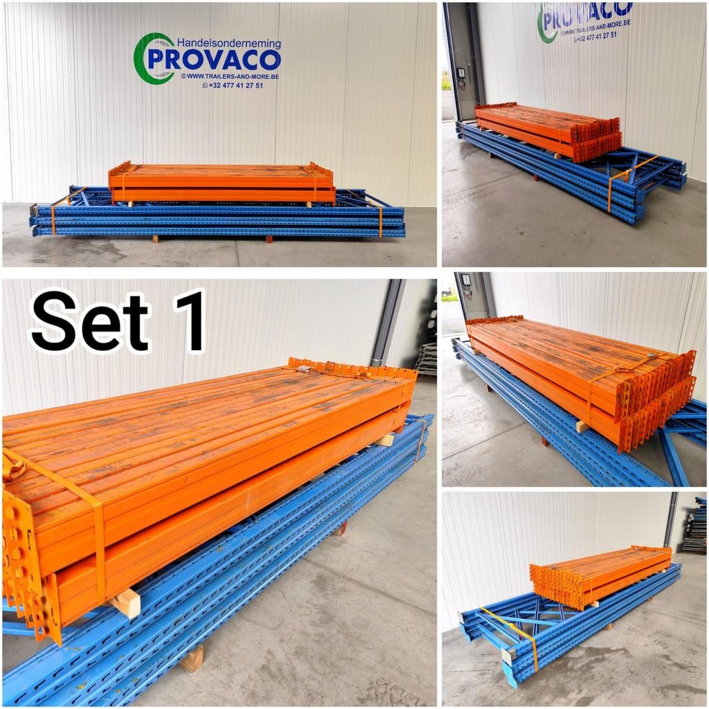 Palletstellingen stow - verschillende sets beschikbaar, Zakelijke goederen, Kantoor en Winkelinrichting | Magazijn, Stelling en Opslag