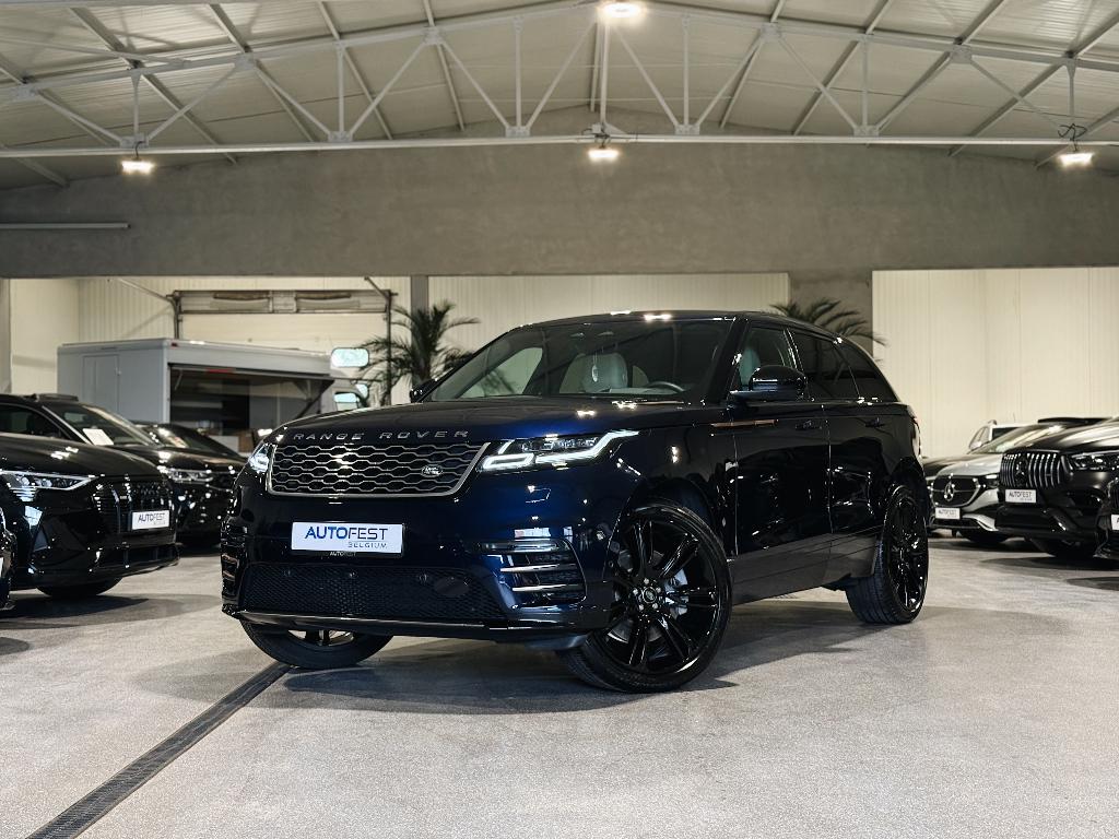 Range Rover Velar P400 SE R-Dynamic AWD - Garantie, Automaat, Blauw, 2996 cc, Leder