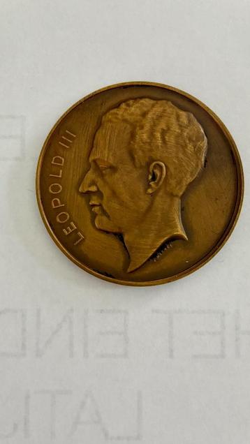 BRONZEN MEDAILLE LEOPOLD II SPORTIF beschikbaar voor biedingen