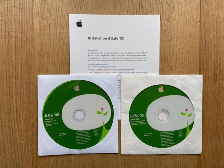 Logiciel pour Mac iLife '05, Informatique & Logiciels, Logiciel d'Édition, Utilisé, MacOS, Enlèvement ou Envoi