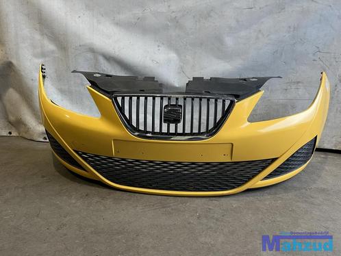 SEAT IBIZA 4 geel voorbumper bumper voor 2008-2017, Auto-onderdelen, Carrosserie, Bumper, Seat, Voor, Gebruikt, Ophalen of Verzenden