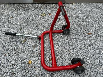Paddock stand voor moto met monobrug beschikbaar voor biedingen