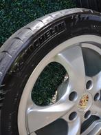 4 jantes et peus  Porsche Boxster, Autos : Pièces & Accessoires, Pneus & Jantes, 255 mm, Pneus été, 17 pouces, Enlèvement