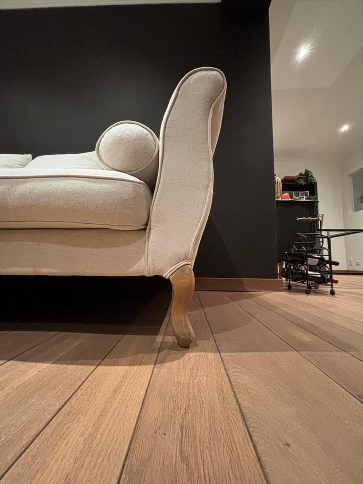 Chaise longue - mooie zetel, Huis en Inrichting, Zetels | Zetels en Chaises Longues, Zo goed als nieuw, Stof, Ophalen