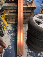 Koperen regenpijp 80x 80, Doe-het-zelf en Bouw, Buizen en Afvoer, Ophalen, Nieuw, Overige materialen, Rechte buis