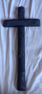 Oud houten kruis 28x62x4, Antiek en Kunst, Ophalen of Verzenden
