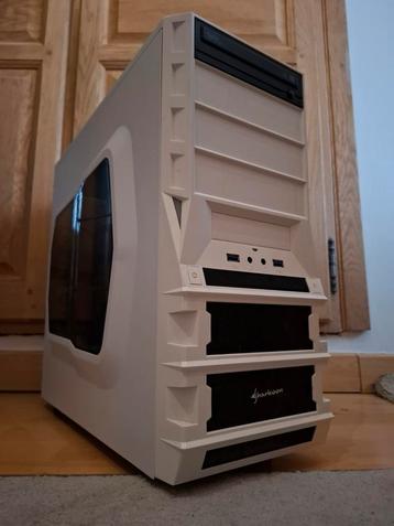 Boitier pc Sharkoon ATX blanc  beschikbaar voor biedingen