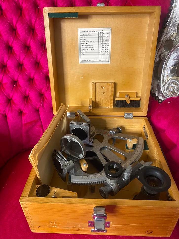 Sextant, Antiek en Kunst, Antiek | Gereedschap en Instrumenten, Ophalen