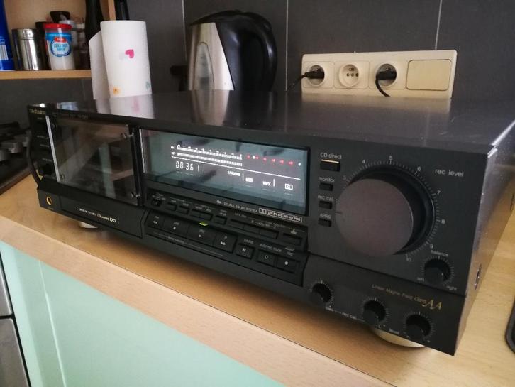 Technics RS-B965, TV, Hi-fi & Vidéo, Decks cassettes, Simple, Autres marques, Commandes tactiles, Tape counter, Enlèvement ou Envoi