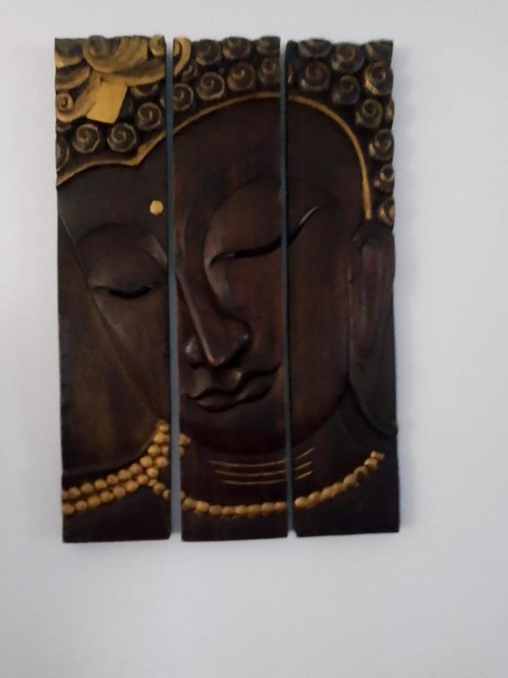 Prachtige uniek handgemaakte 3D muurkunst uit Bali, Antiek en Kunst, Kunst | Beelden en Houtsnijwerken, Ophalen