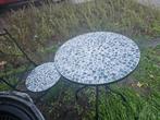 Mozaïek ronde tafel en stoel, Tuin en Terras, Tuinsets en Loungesets, Ophalen, Zo goed als nieuw