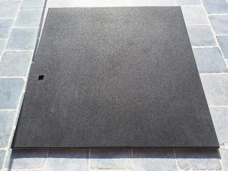 Fitness matten, rubbervloer, sportvloer, vloertegels, Sport en Fitness, Fitnessmaterialen, Zo goed als nieuw, Ophalen