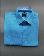 Herenhemd van Olymp Body Fit level 5 maat 42, lange mouwen, Blauw, Ophalen of Verzenden, Zo goed als nieuw, Halswijdte 41/42 (L)