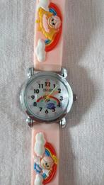 Kinderhorloge regenboog / fee, Ophalen of Verzenden, Zo goed als nieuw, Roze, Meisje