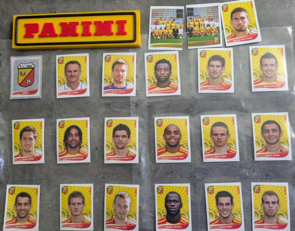 Autocollants de football Panini 2009 TUBIZE 21 2009, Envoi, Neuf